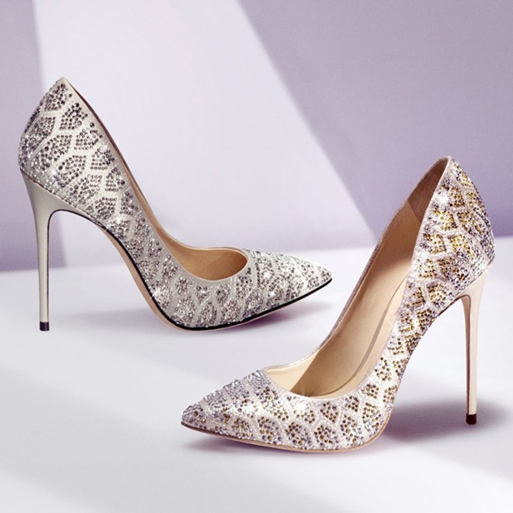 Vince Camuto IMAGINE OLIVIER- RHINESTONE EMBELLISHED PUMP